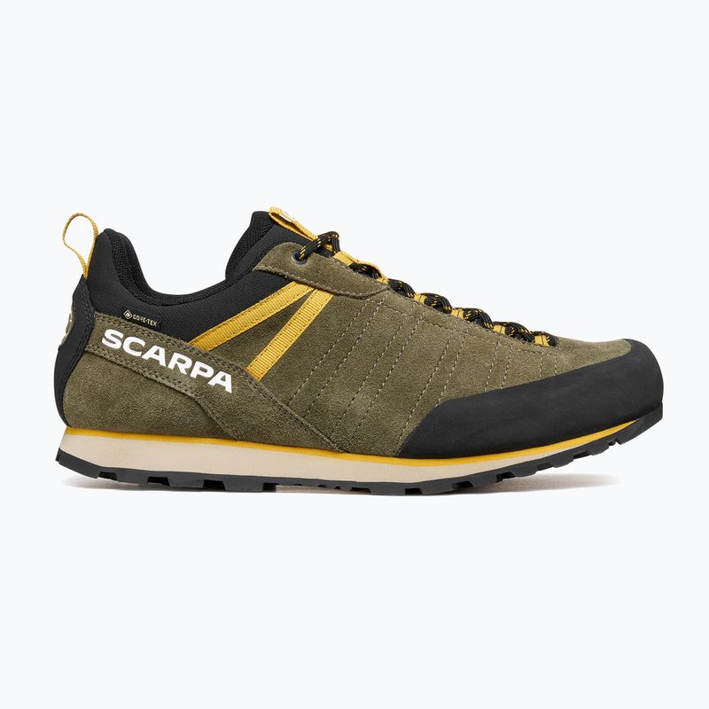 Vyriški žygio batai SCARPA Crux 2 GTX kalamata/lemon curry 2