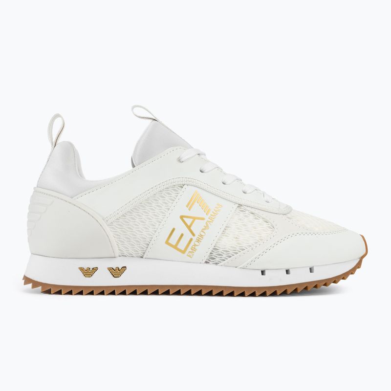 Batai EA7 Emporio Armani Black & White Laces triple white/gold/honey 2