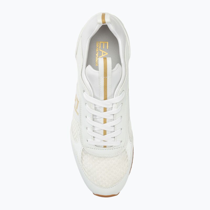 Batai EA7 Emporio Armani Black & White Laces triple white/gold/honey 5