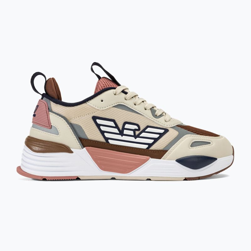 Batai EA7 Emporio Armani Ace Runner rainy day/black iris/emperador/terracotta 2