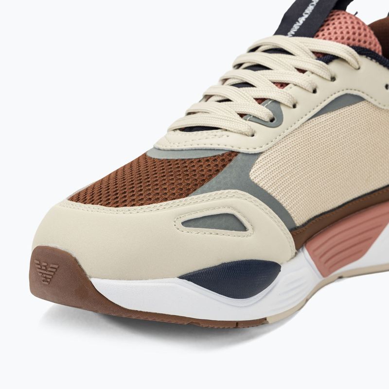 Batai EA7 Emporio Armani Ace Runner rainy day/black iris/emperador/terracotta 7