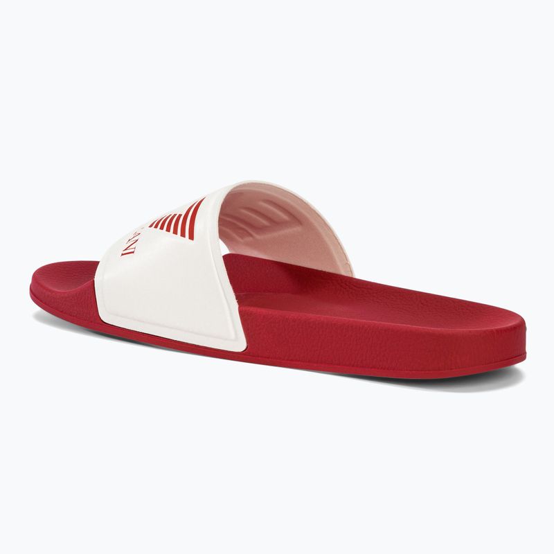 Šlepetės EA7 Emporio Armani Water Sports Visibility salsa/white 3