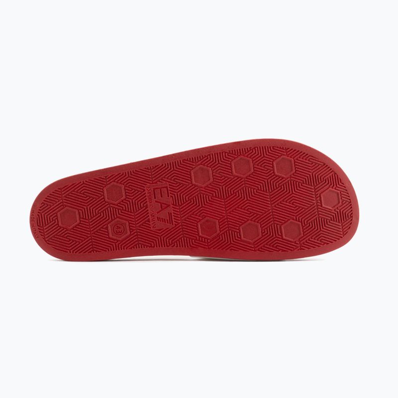 Šlepetės EA7 Emporio Armani Water Sports Visibility salsa/white 11