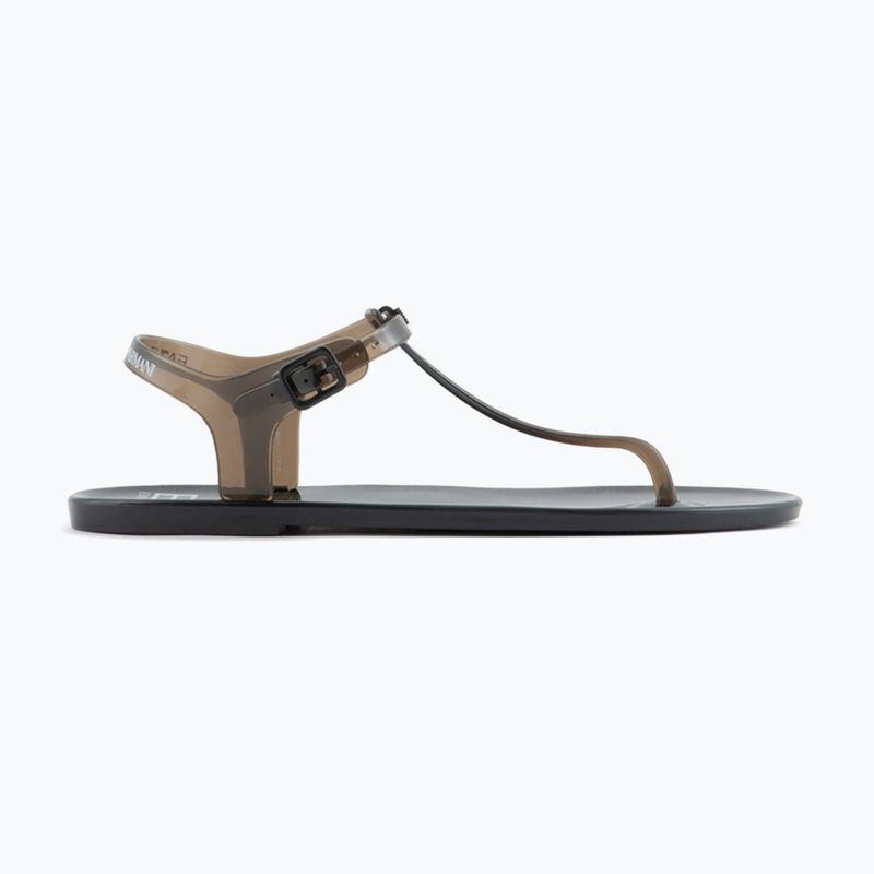 Moteriški sandalai EA7 Emporio Armani Water Sports Jelly Graphic monogram black graphic/black logo 2