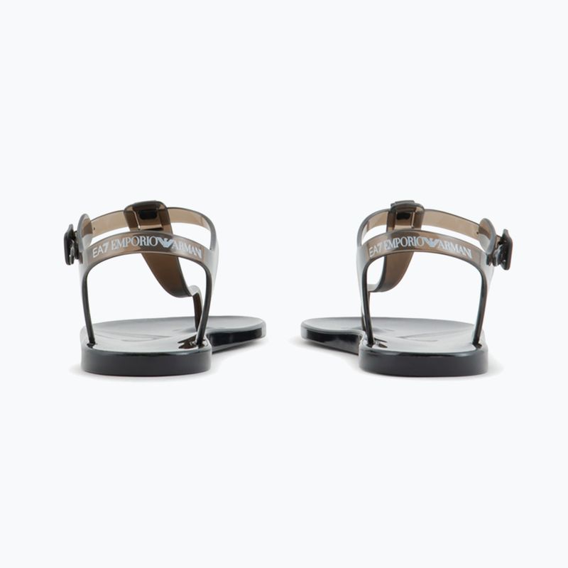 Moteriški sandalai EA7 Emporio Armani Water Sports Jelly Graphic monogram black graphic/black logo 3