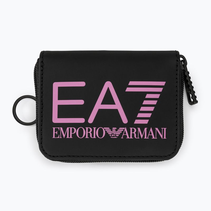 Piniginė EA7 Emporio Armani Train Zip Around black/cyclamen 2