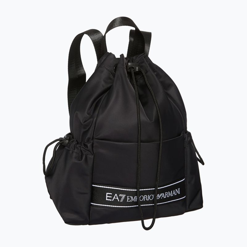 Moteriška kuprinė EA7 Emporio Armani Train Logo Tape black 2