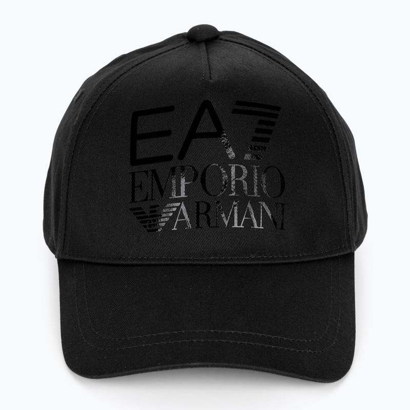 Moteriška kepuraitė su snapeliu EA7 Emporio Armani Train Logo Series black 2