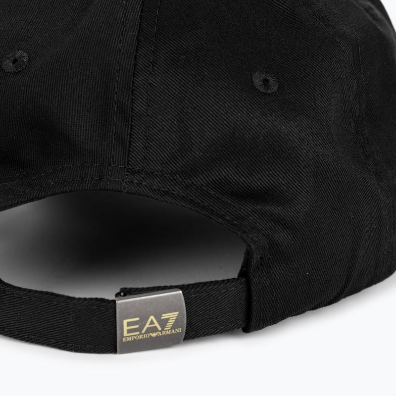 Moteriška kepuraitė su snapeliu EA7 Emporio Armani Train Logo Series black 4