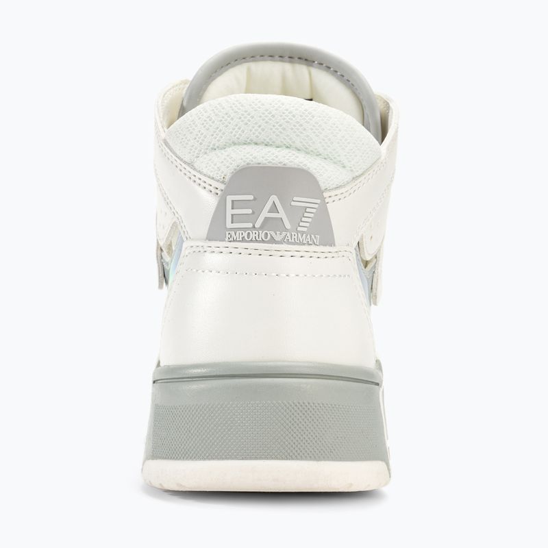 Batai EA7 Emporio Armani Basket Mid white/iridescent 6