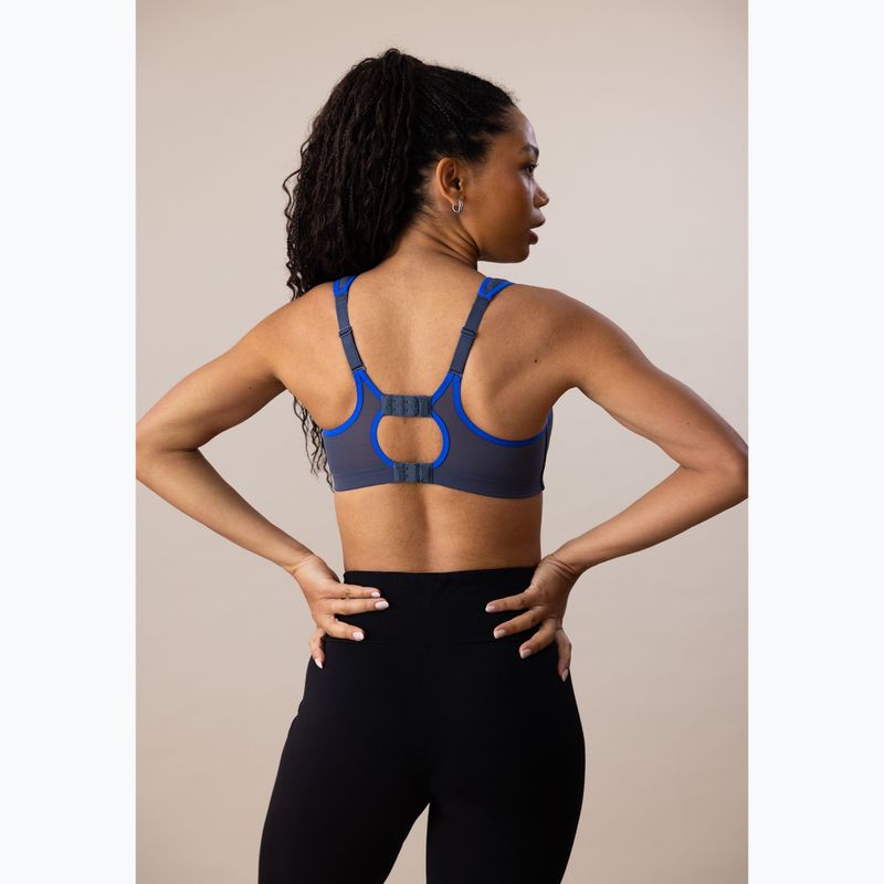 Sportinė liemenėlė Shock Absorber Active Multi mėlyna/tamsiai pilka 4