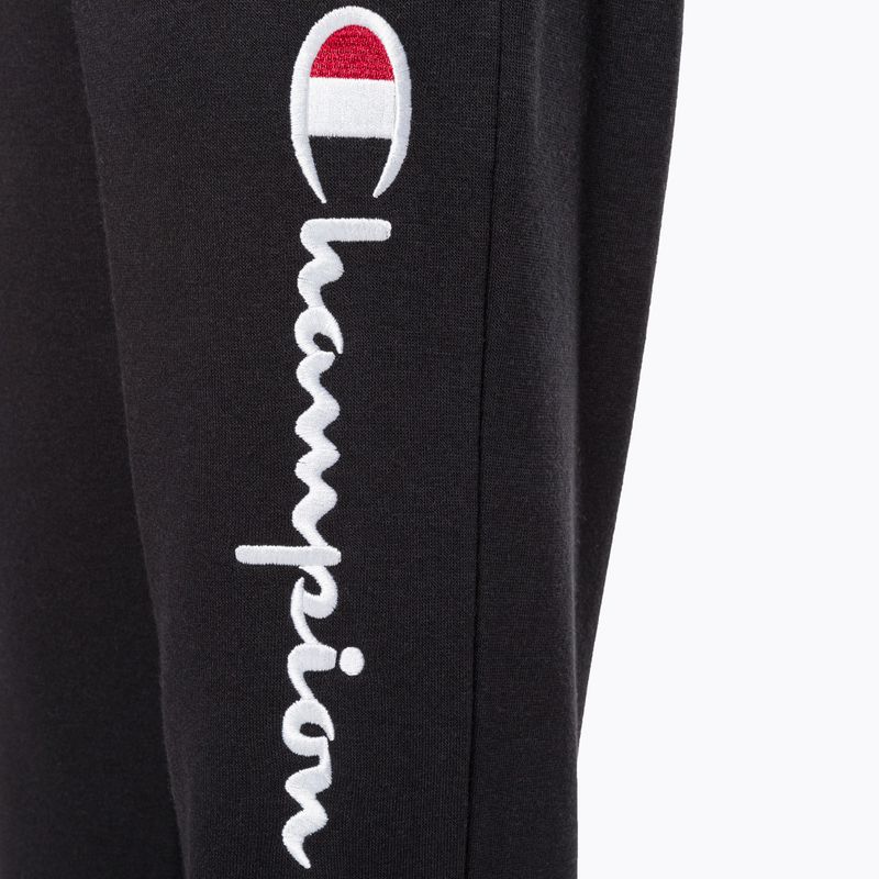 Champion Legacy Rib Cuff vaikiškos kelnės juodos spalvos 3
