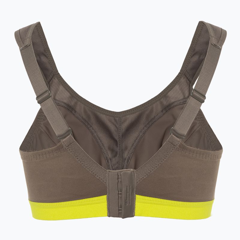 Treniruočių liemenėlė Shock Absorber Active D+ Classic grey/lemon 2