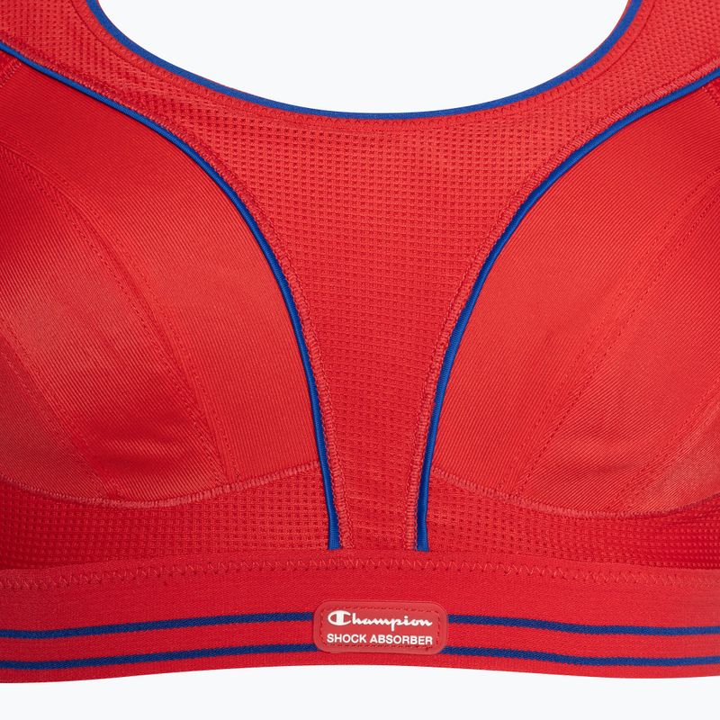 Liemenėlė Shock Absorber Ultimate Run Bra red/blue 3