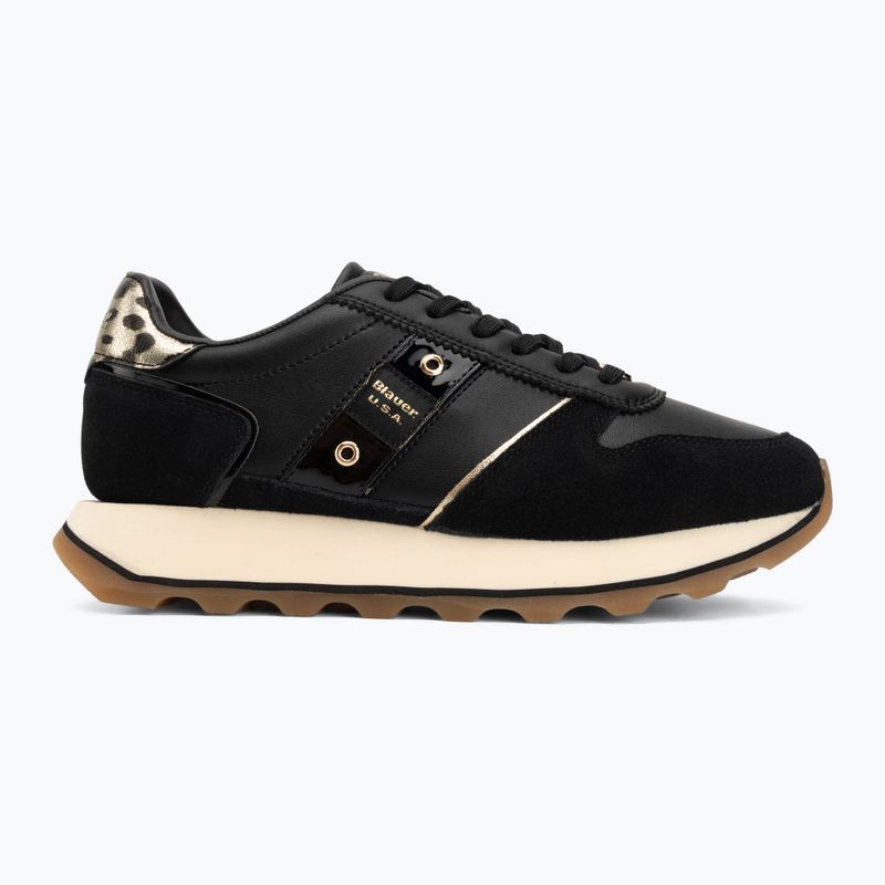 Moteriški batai Blauer USA F6MILLS01 black/leopard 2
