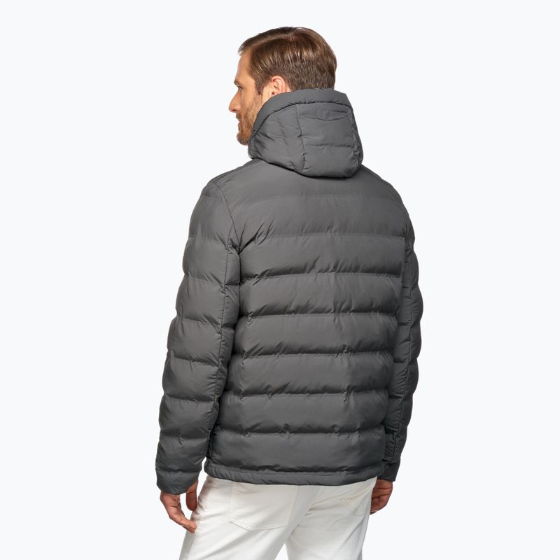 Vyriška pašiltinta striukė Geox Spherica™ Parka asphalt 2
