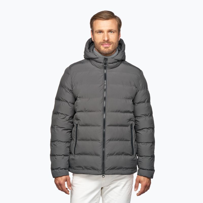 Vyriška pašiltinta striukė Geox Spherica™ Parka asphalt 3