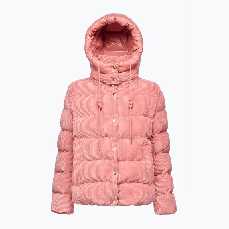 Moteriška pašiltinta striukė Geox Loisia Parka dusty rose 5