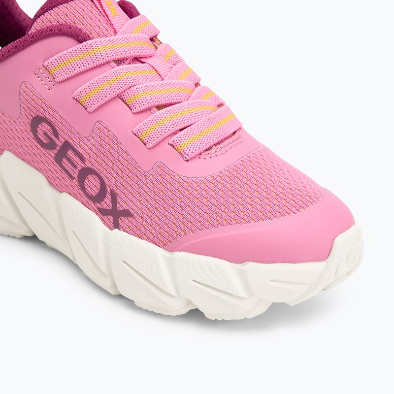 Paauglių batai Geox Flexyper Fast pink/yellow 7