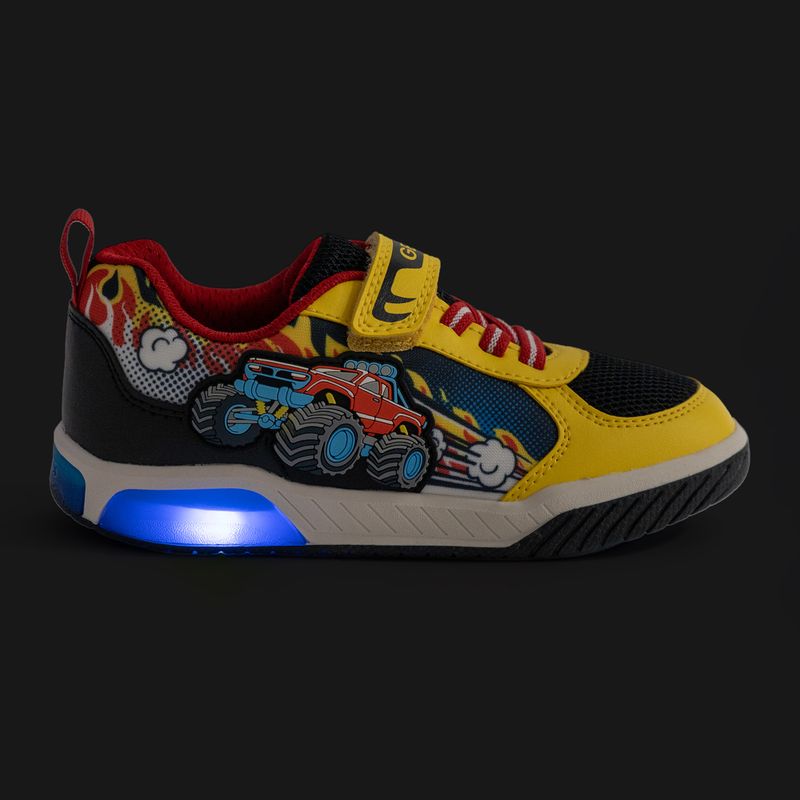 Vaikiški batai Geox Inek yellow/red 8