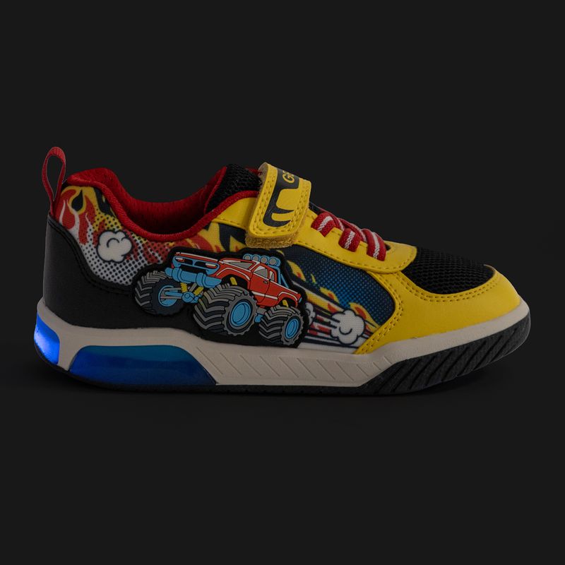 Vaikiški batai Geox Inek yellow/red 10