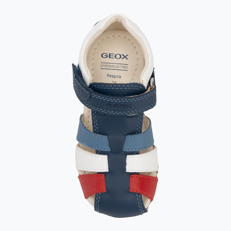 Vaikiški sandalai Geox Macchia avio/white 5