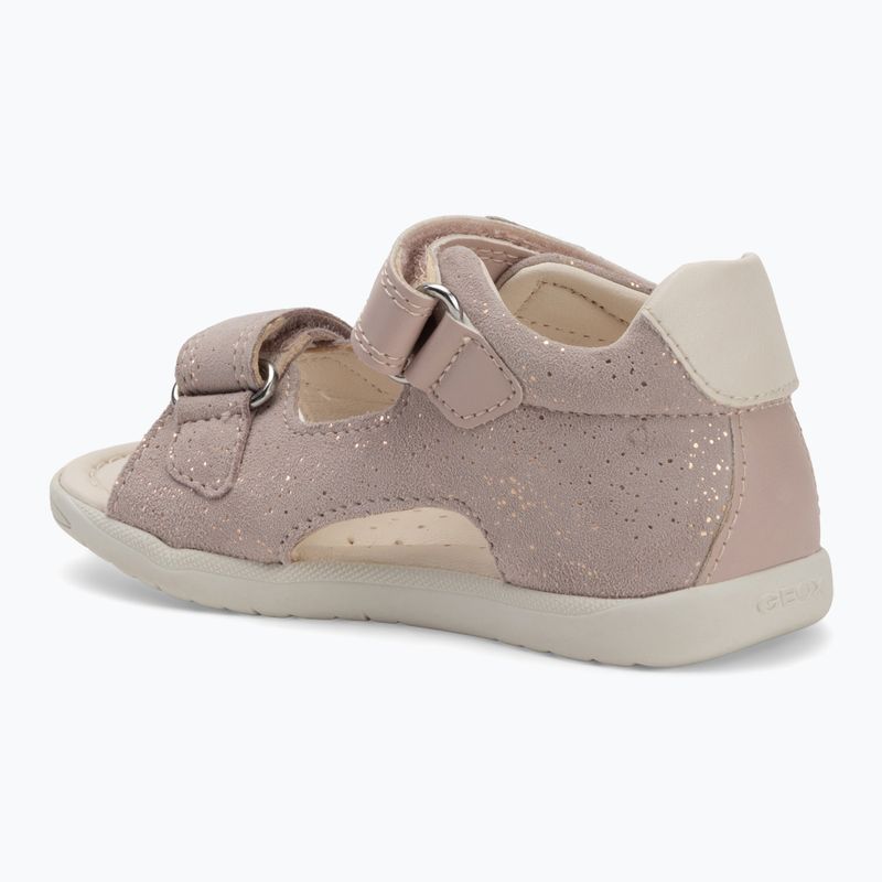 Vaikiški sandalai Geox Macchia rose off 3