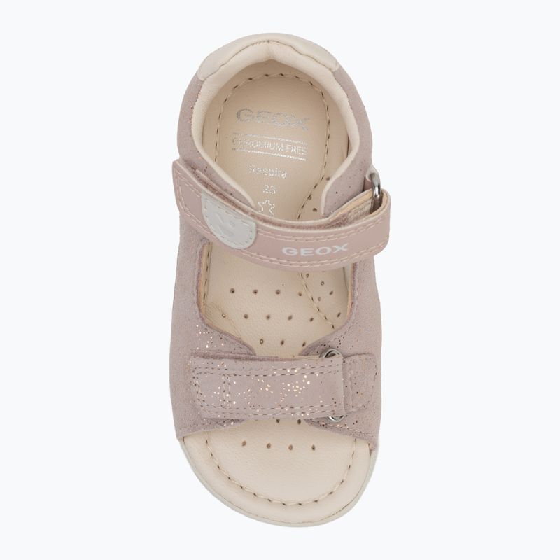 Vaikiški sandalai Geox Macchia rose off 5