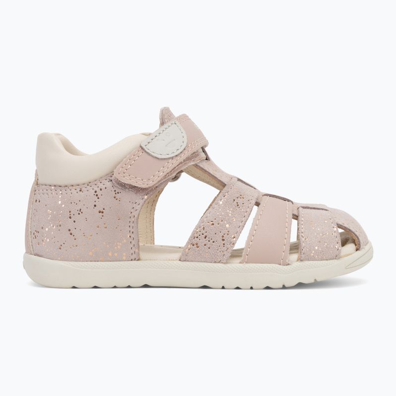 Vaikiški sandalai Geox Macchia rose/off white 2