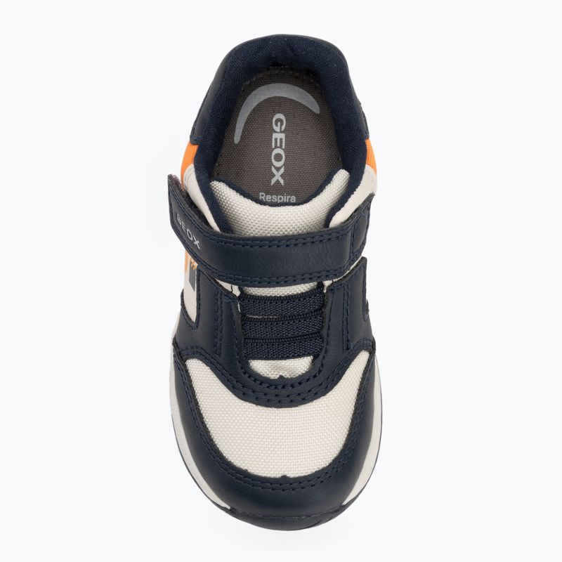 Vaikiški batai Geox Rishon navy/light orange 5