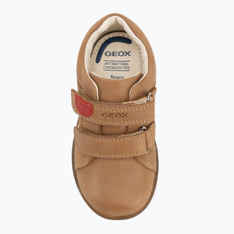 Vaikiški batai Geox Macchia caramel 5
