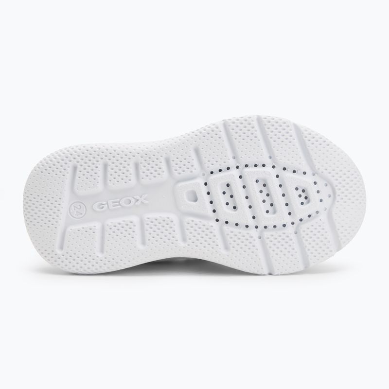 Vaikiški batai Geox Sprintye white/silver 4