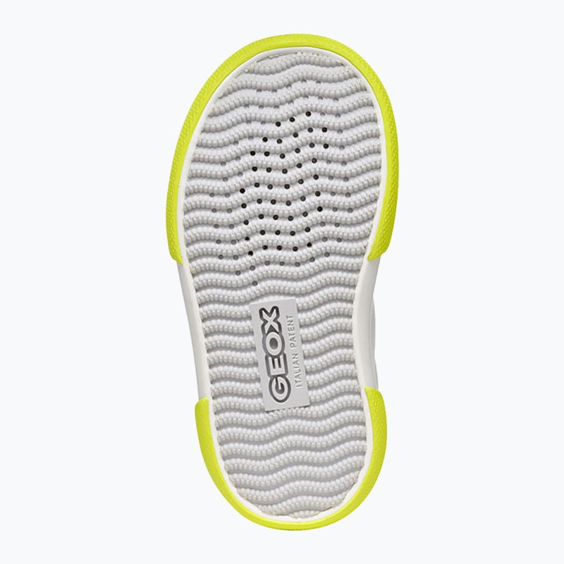 Vaikiški batai Geox Gisli white/fluo green 13