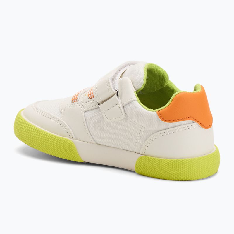 Vaikiški batai Geox Gisli white/fluo green 3