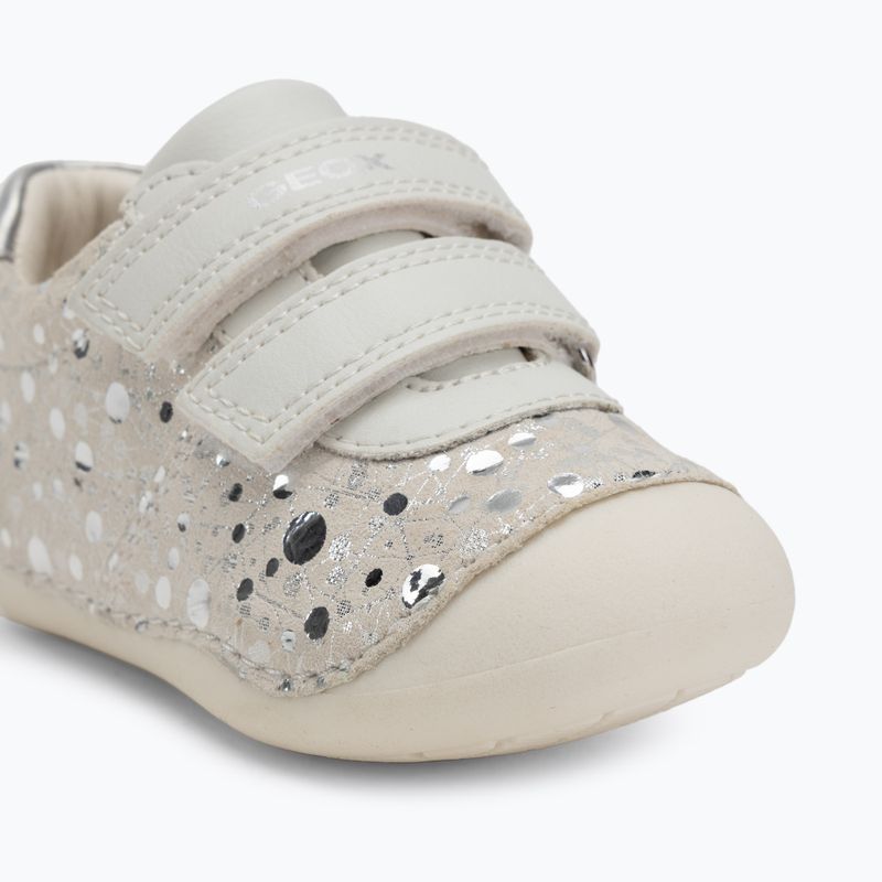 Vaikiški batai Geox Tutim white/silver 7