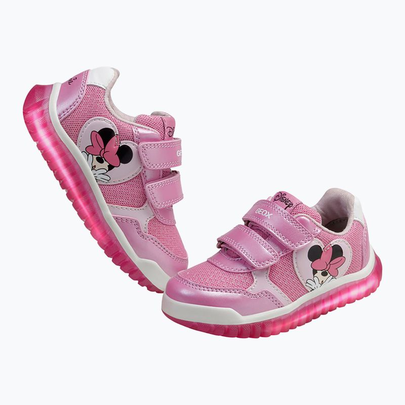 Vaikiški batai Geox Lightyloo dark pink 17