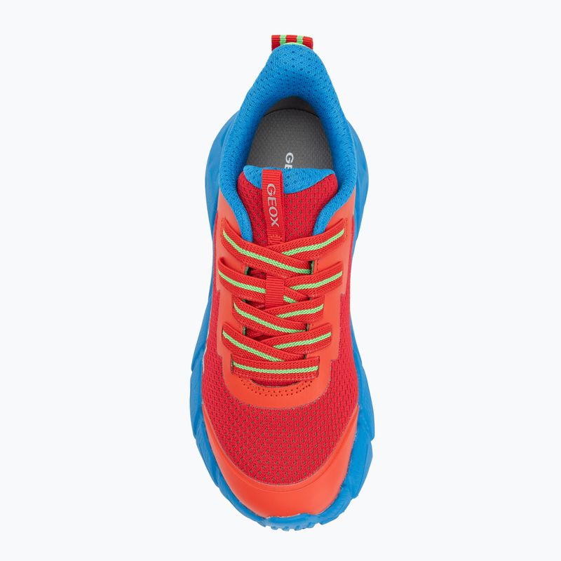 Paauglių batai Geox Flexyper Fast red/light blue 5