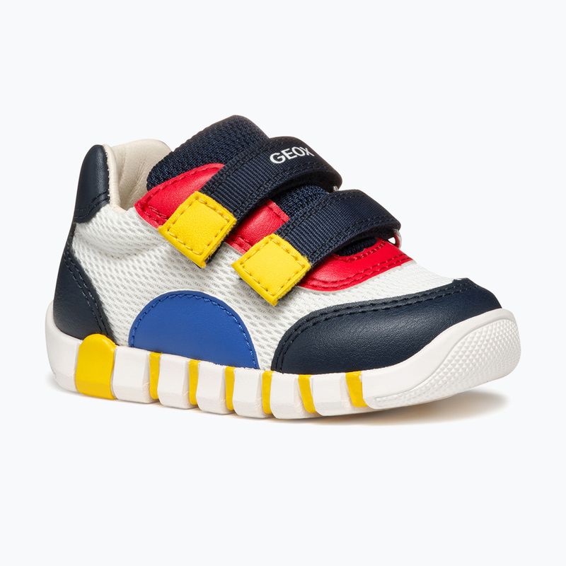 Vaikiški batai Geox Iupidoo white/navy