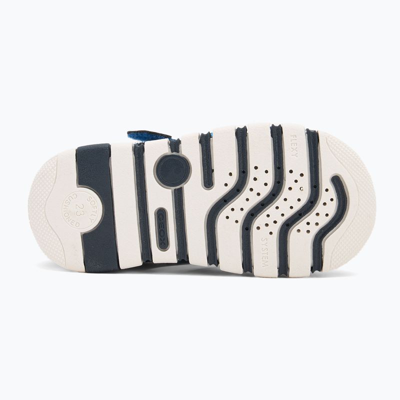 Vaikiški sandalai Geox Iupidoo navy/fluo yellow 4