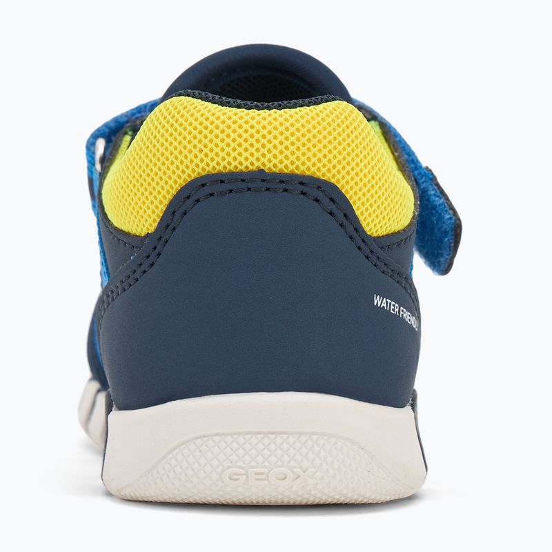 Vaikiški sandalai Geox Iupidoo navy/fluo yellow 6