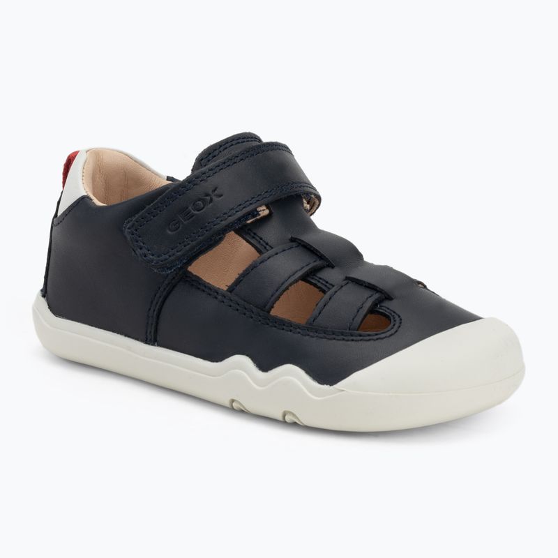 Vaikiški barefoot batai Geox Steppieup navy/white