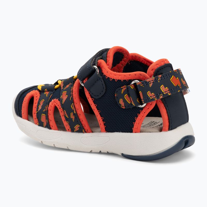 Vaikiški sandalai Geox Multy navy/orange 3
