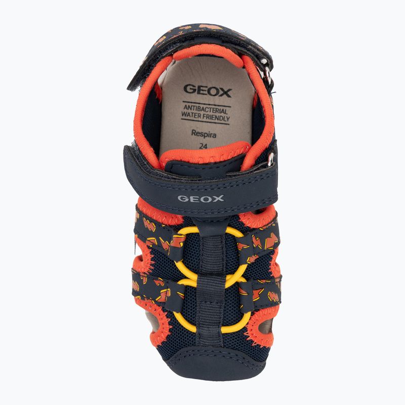 Vaikiški sandalai Geox Multy navy/orange 5