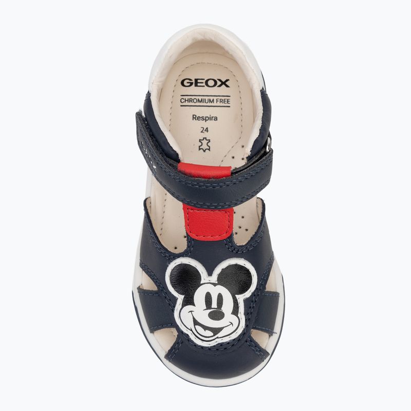 Vaikiški sandalai Geox Zapito minnie navy/red 5