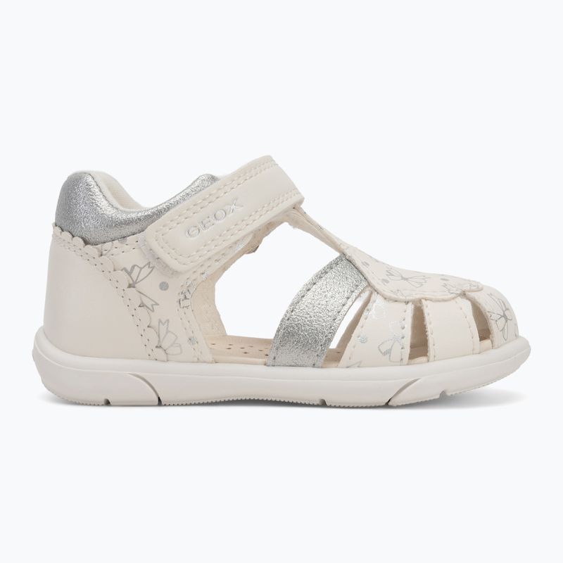 Vaikiški sandalai Geox Zapito white/silver 2