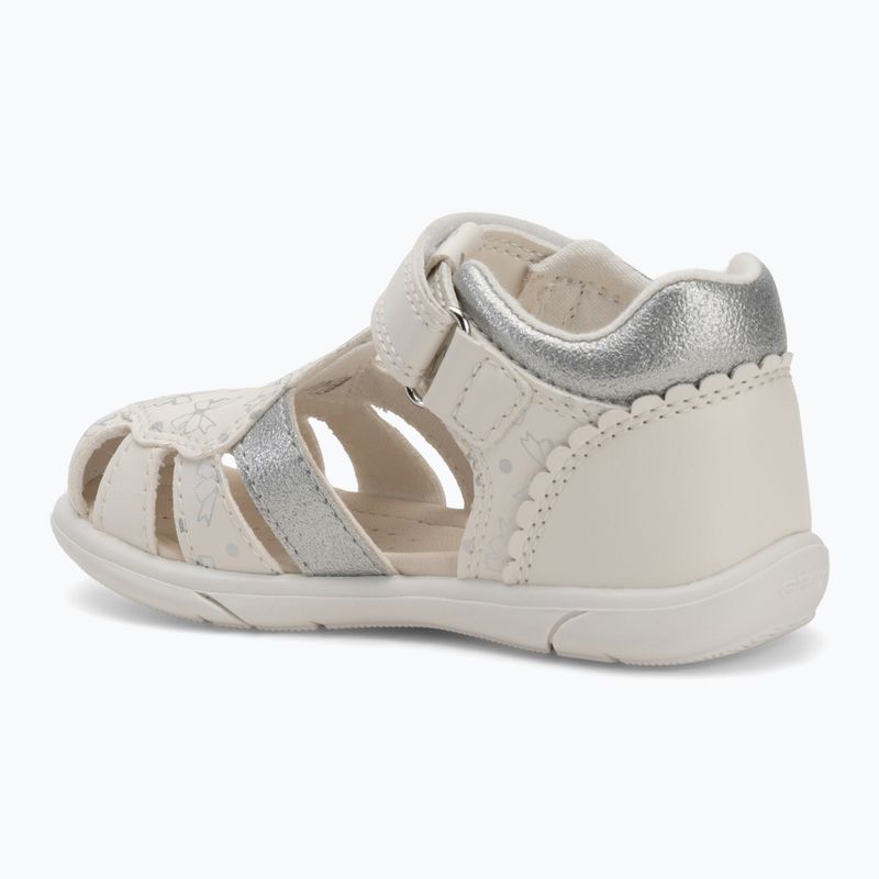 Vaikiški sandalai Geox Zapito white/silver 3