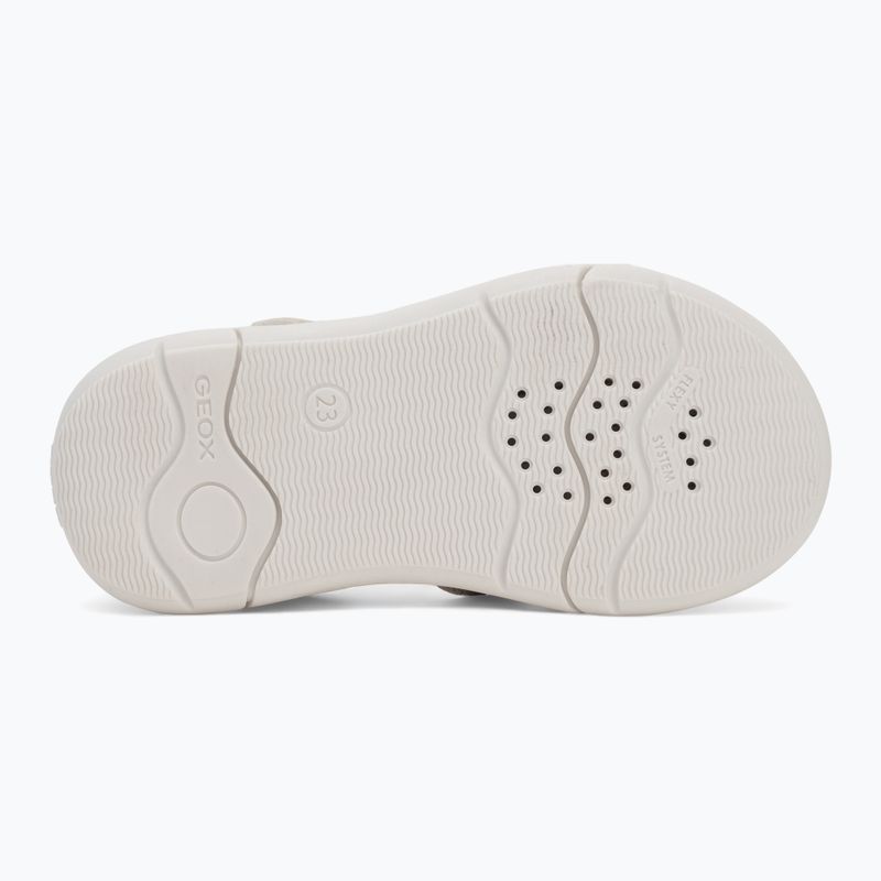 Vaikiški sandalai Geox Zapito white/silver 4
