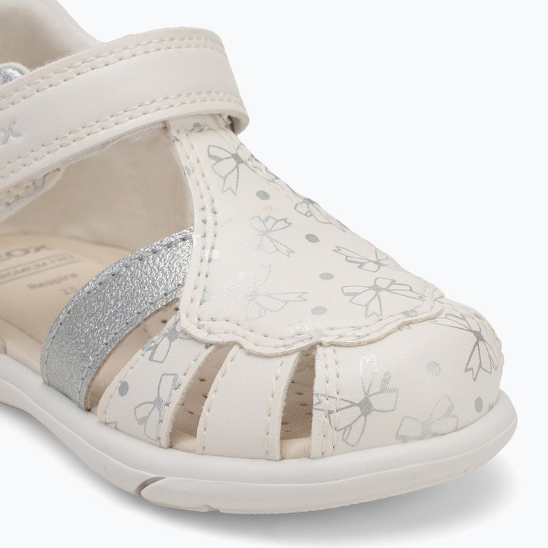 Vaikiški sandalai Geox Zapito white/silver 7