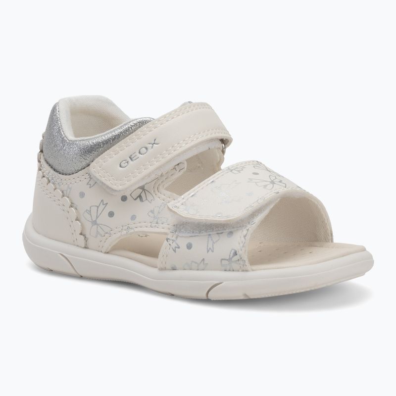 Vaikiški sandalai Geox Zapito white/silver