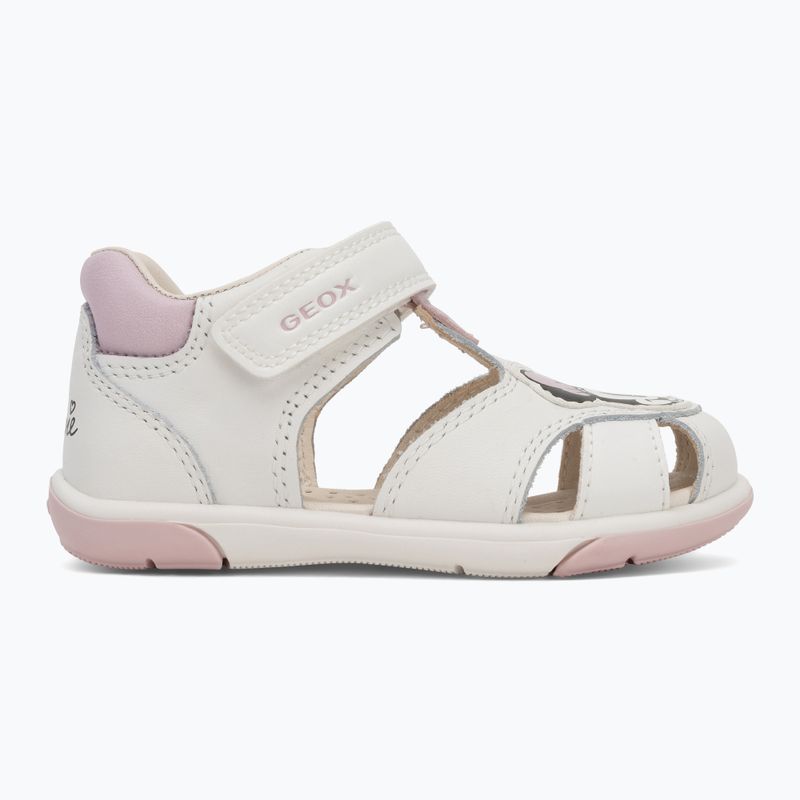 Vaikiški sandalai Geox Zapito white/pink 2
